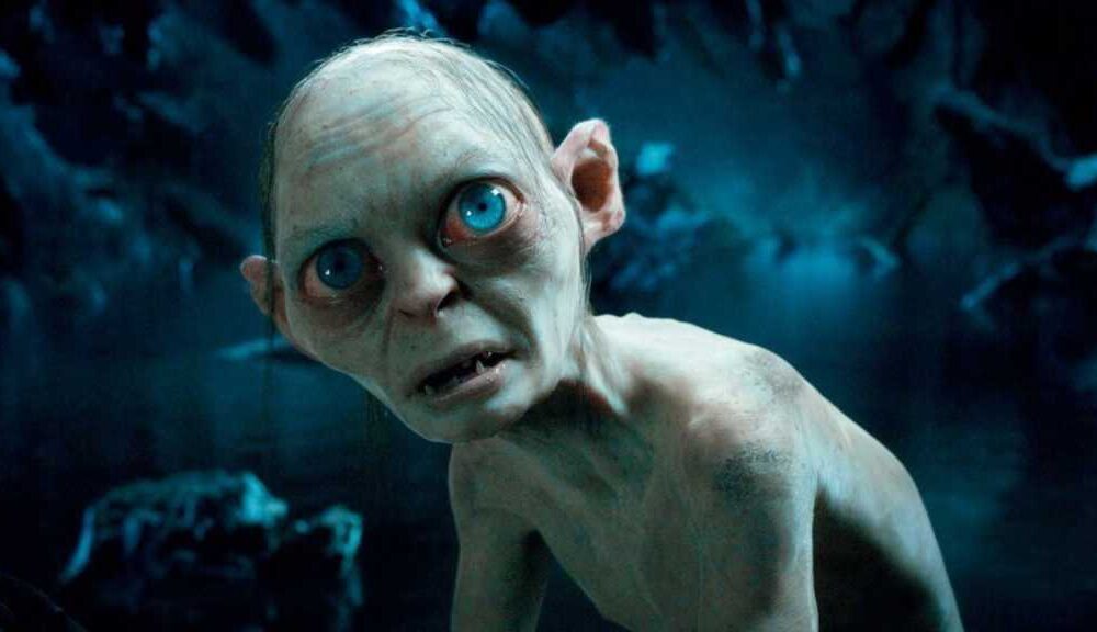 Andy Serkis as Gollum in Hobbit