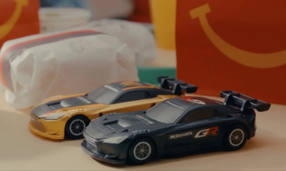 Toyota GR GT3 available as McDonald's Happy Meal toy in Japan