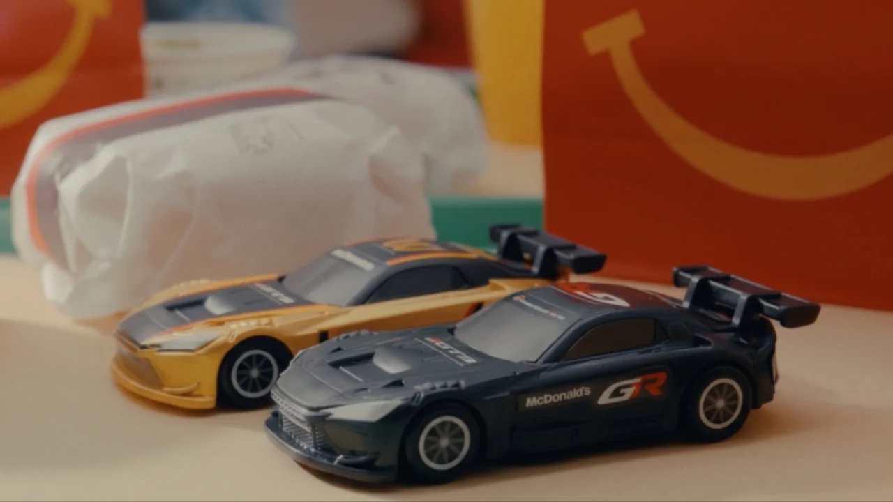 Toyota GR GT3 available as McDonald's Happy Meal toy in Japan