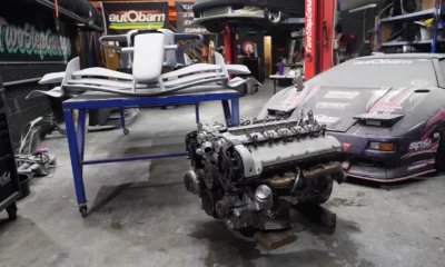 Someone's trying to fit a V12 Mercedes M120 engine into a 3D-printed F1 car!