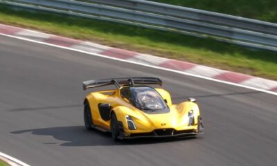 Watch the Czinger 21C testing at the Green Hell ahead of record attempt