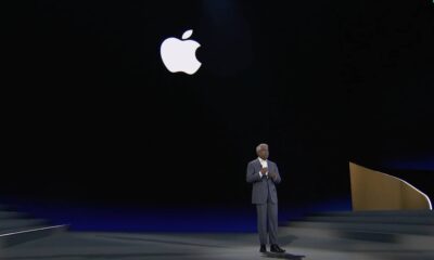 Google Cloud CEO Thomas Kurian announcing Apple partnership at Google Cloud Next '26.