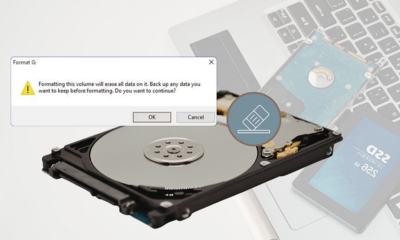 can data be recovered after formatting
