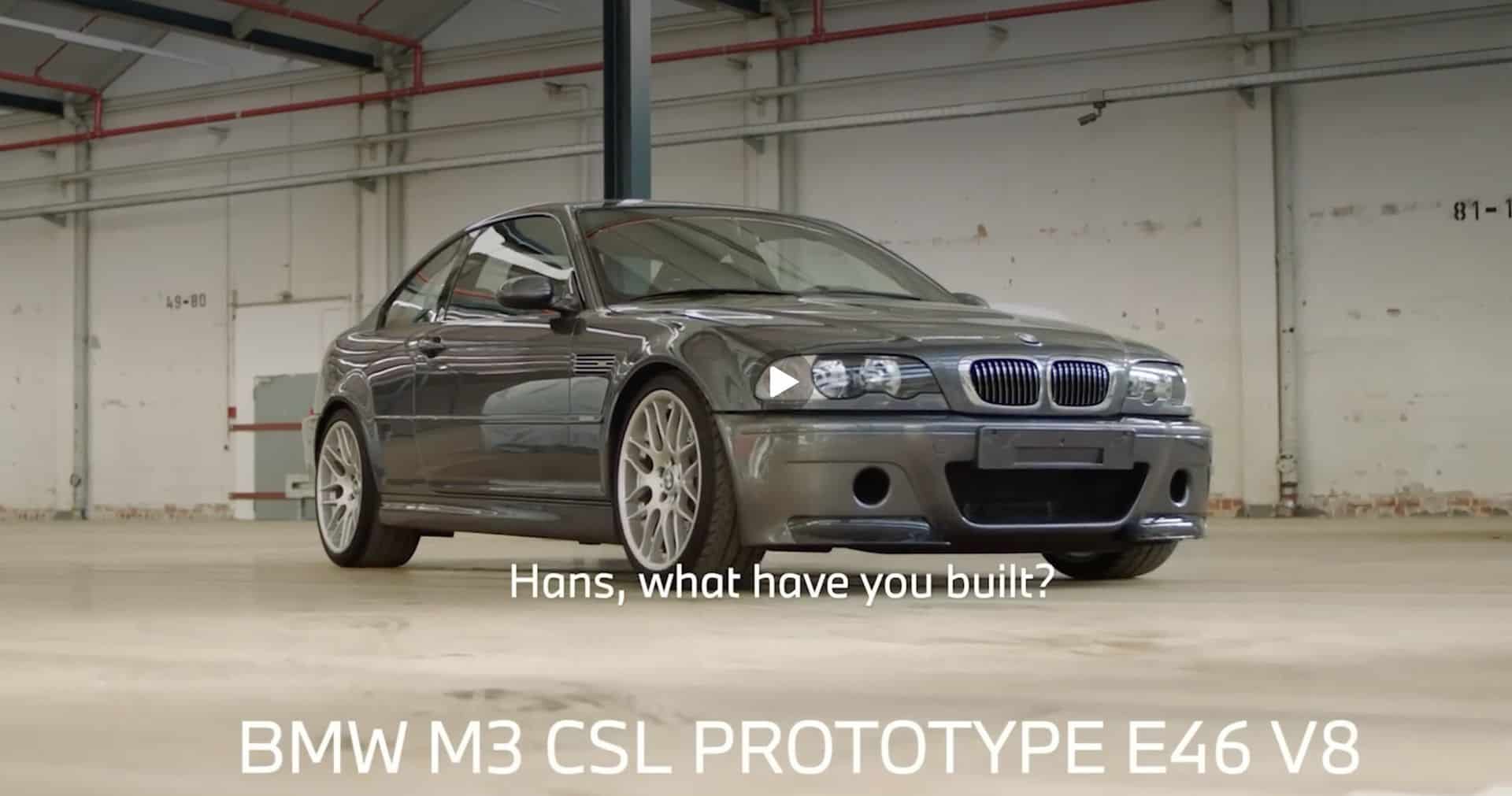 BMW M3 CSL E46