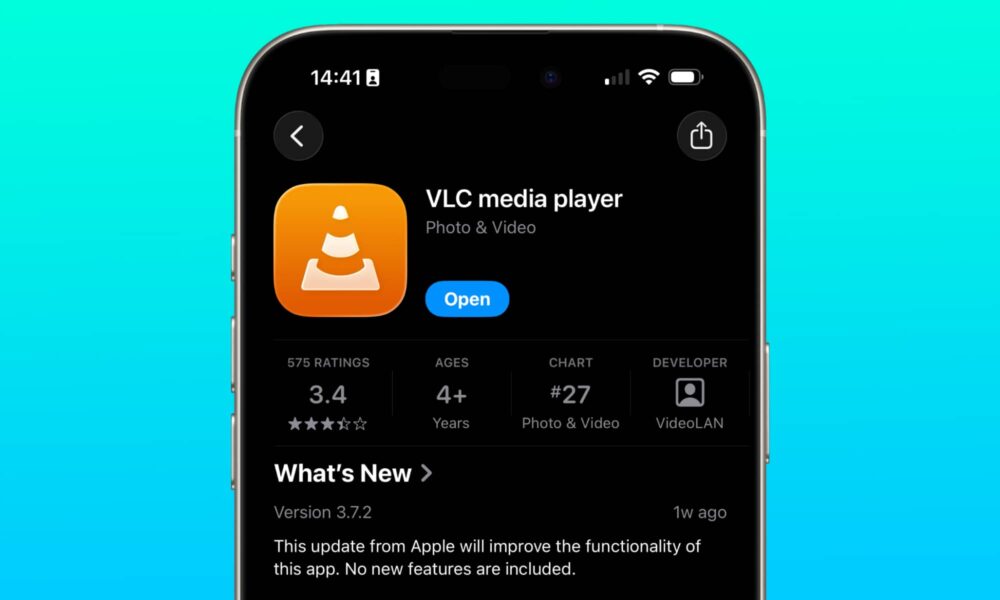 VLC Media Player Update from Apple