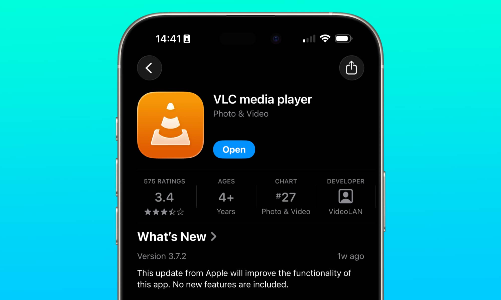 VLC Media Player Update from Apple