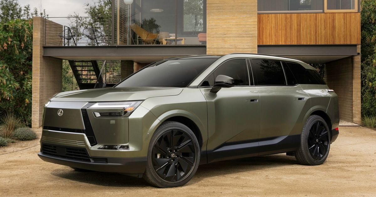 2027 Lexus TZ: Luxury brand reveals flagship three-row electric SUV