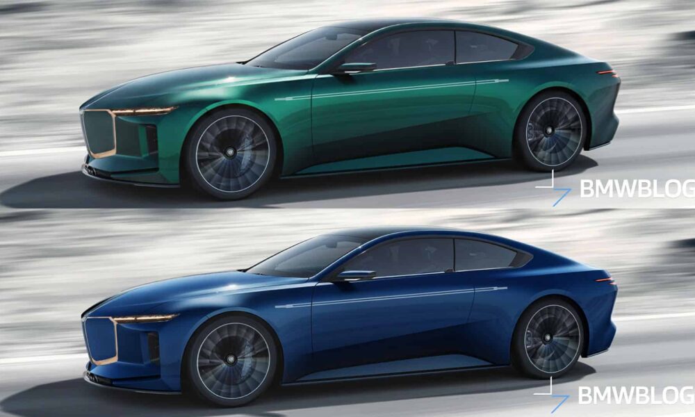 VISION BMW ALPINA GREEN BLUE COLORS