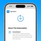 App Store monthly subscription 12 month commitment hero