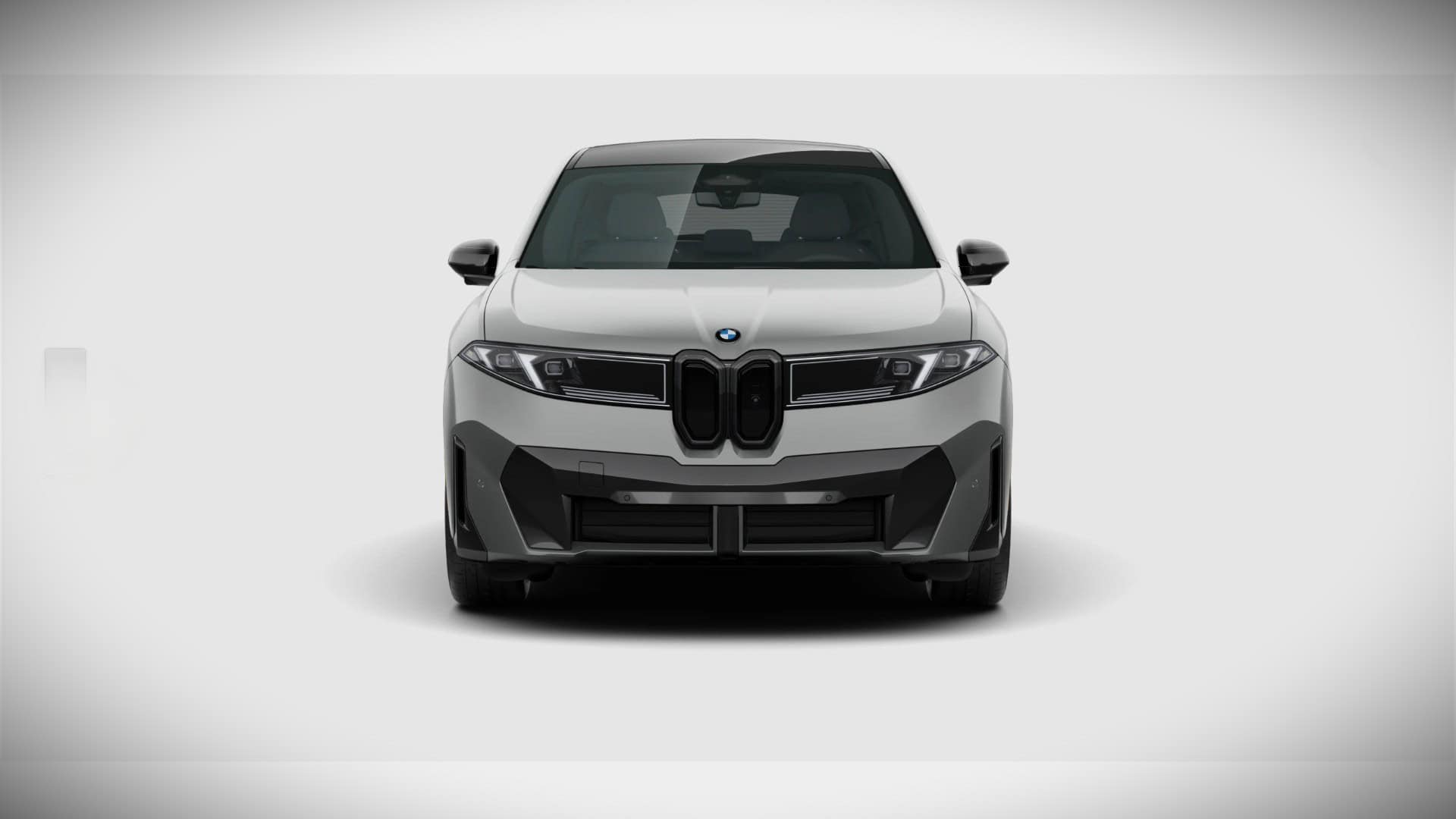 iX3 in Space Silver, front, from configurator