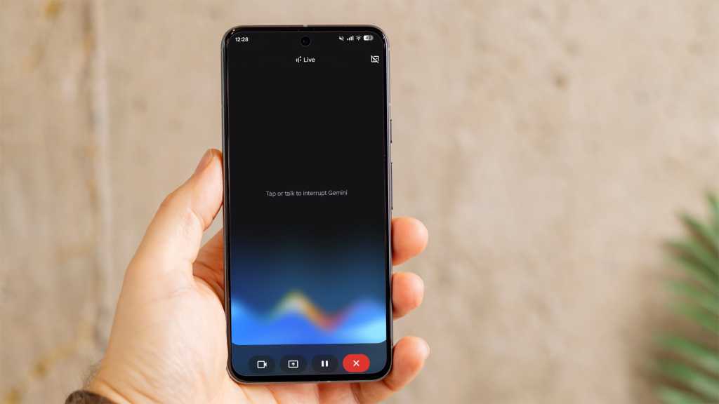 Gemini Live on a Google Pixel phone