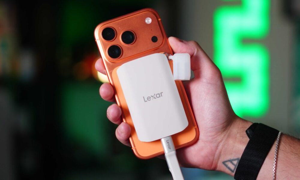 Lexar ES5 brings MagSafe convenience & ProRes SSD speeds