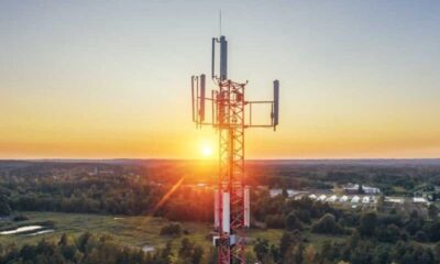 Cell Tower Sunset