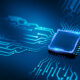 Circuit board, Central Computer Processor CPU concept - 3d rendering