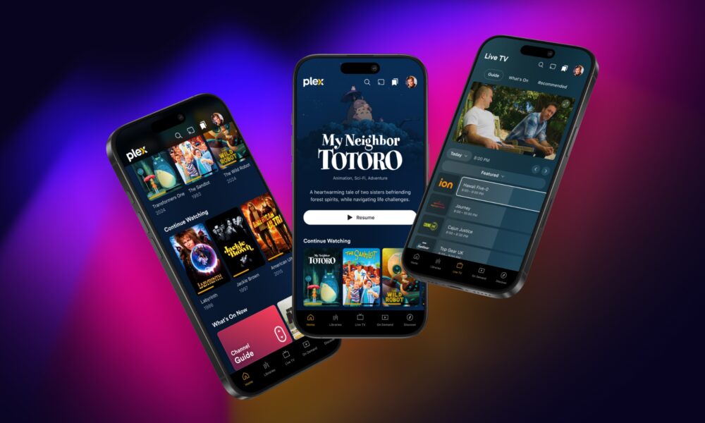 Plex Mobile apps hero