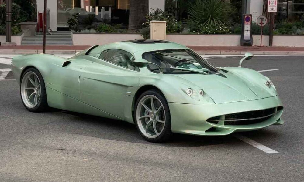 Gorgeous Pagani Huayra Codalunga spotted casually roaming in Monaco