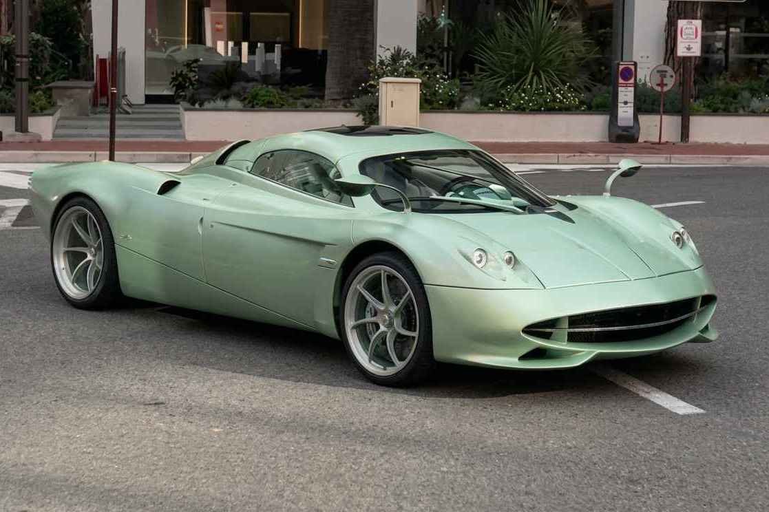 Gorgeous Pagani Huayra Codalunga spotted casually roaming in Monaco
