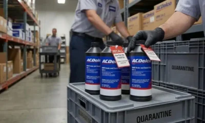 GM Recalls 40K Brake Fluid Bottles That Temper With Braking Performance