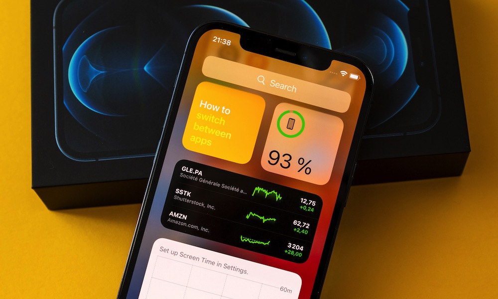 iPhone 12 Pro Max Battery Widget