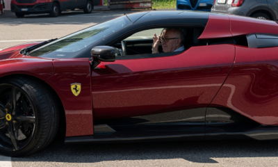 Ferrari Vice President Piero Ferrari spotted in an F80 hypercar