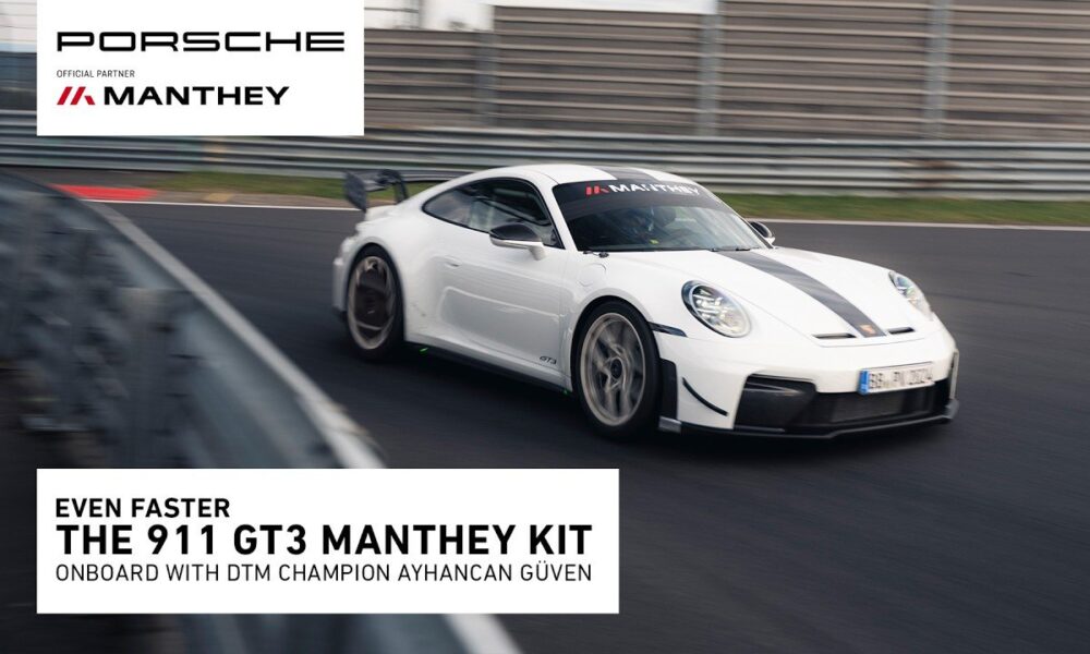Porsche sets a new Nürburgring lap time with 911 GT3 (992.2) Manthey Kit
