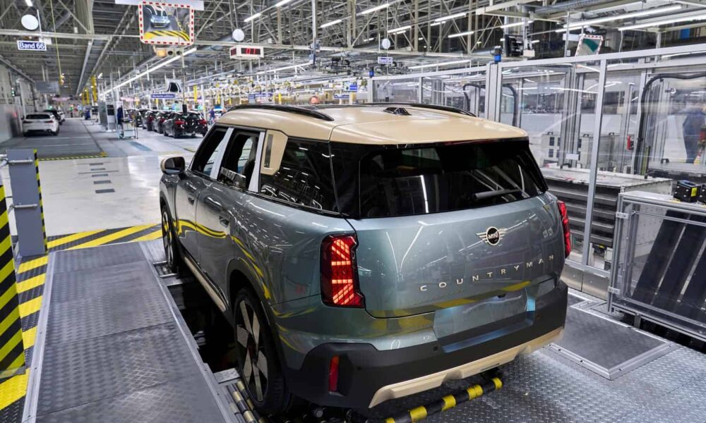 BMW Plant Leipzig making the new MINI Countryman