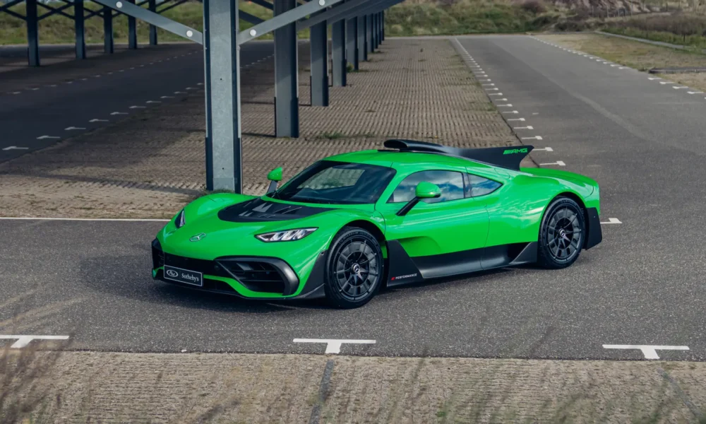 1 of 275 Mercedes-AMG One with shockingly low mileage heads to auction