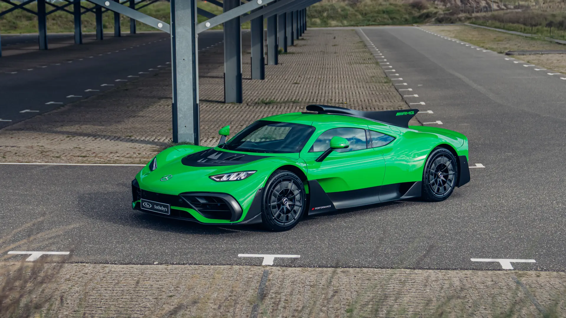1 of 275 Mercedes-AMG One with shockingly low mileage heads to auction