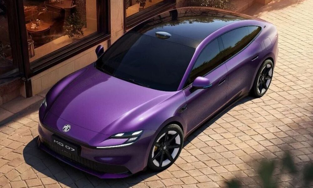 MG 07 teased as Tesla Model 3 rival with LiDAR tech
