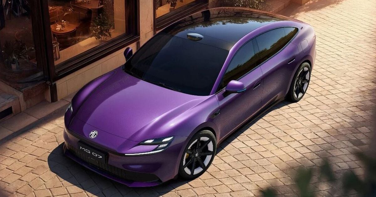MG 07 teased as Tesla Model 3 rival with LiDAR tech