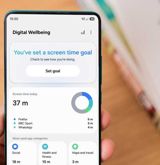 samsung digital wellbeing
