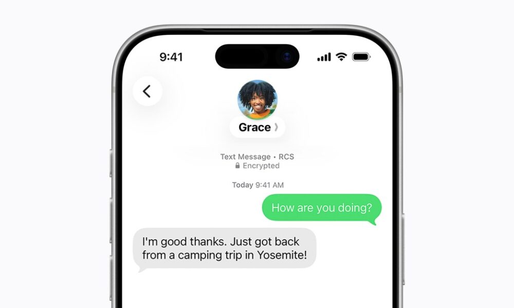 Apple brings encrypted RCS chats to iPhone