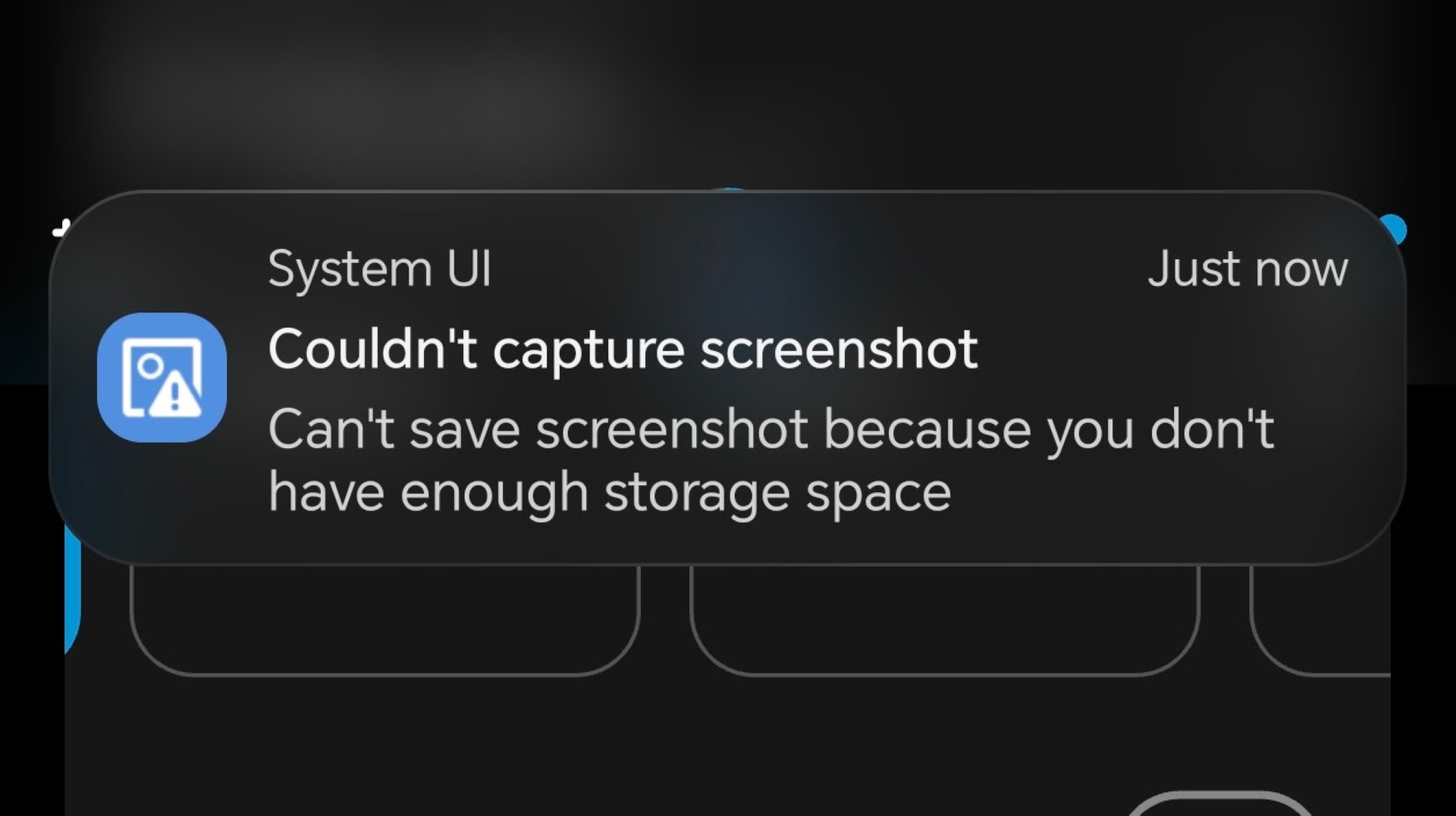Honor “Couldn’t capture screenshot” “Can’t Save screenshot because you don’t have enough storage space” Bug