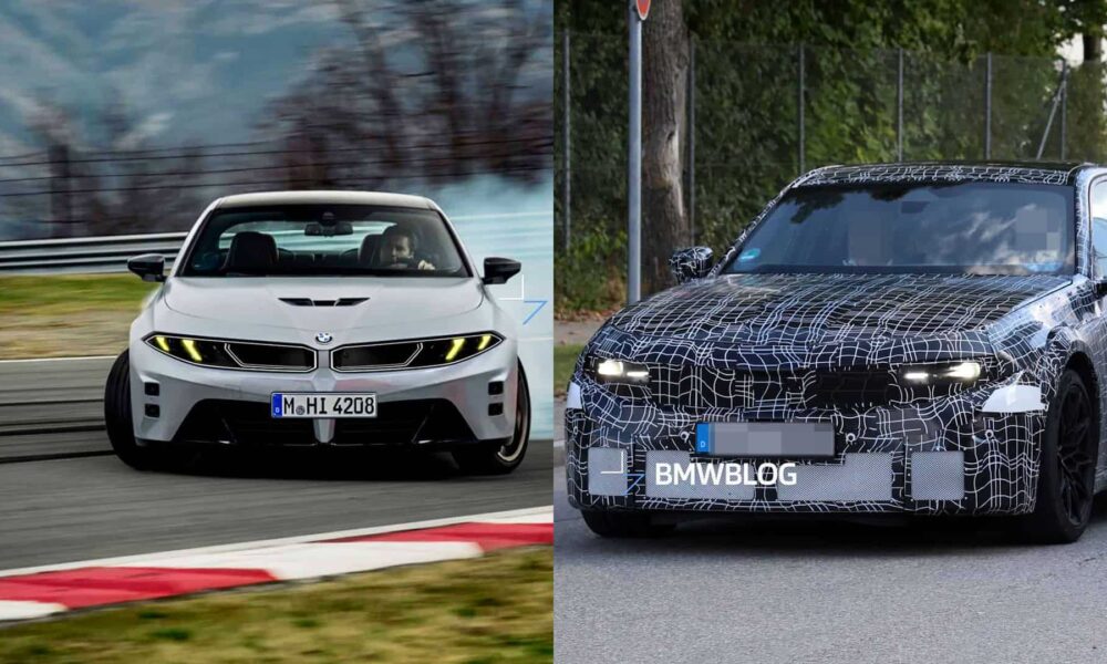 2027 2028 BMW M3 side by side