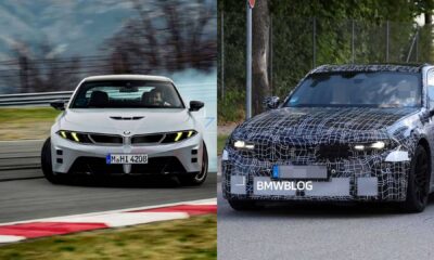 2027 2028 BMW M3 side by side
