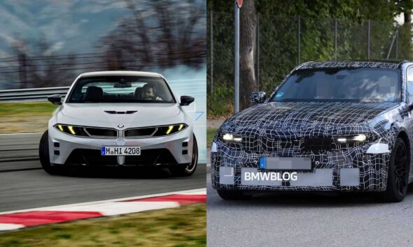 2027 2028 BMW M3 side by side