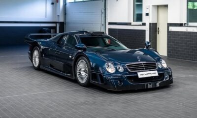 The only CLK GTR to roll out of the Mercedes factory in this exclusive colour