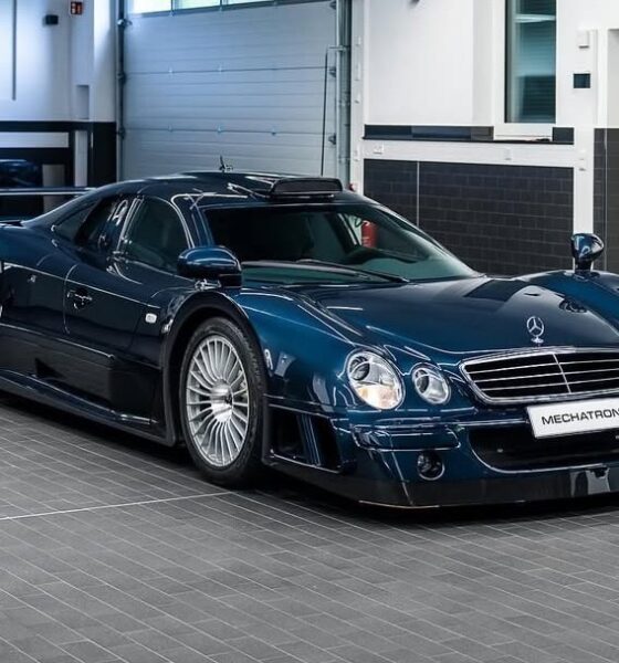 The only CLK GTR to roll out of the Mercedes factory in this exclusive colour
