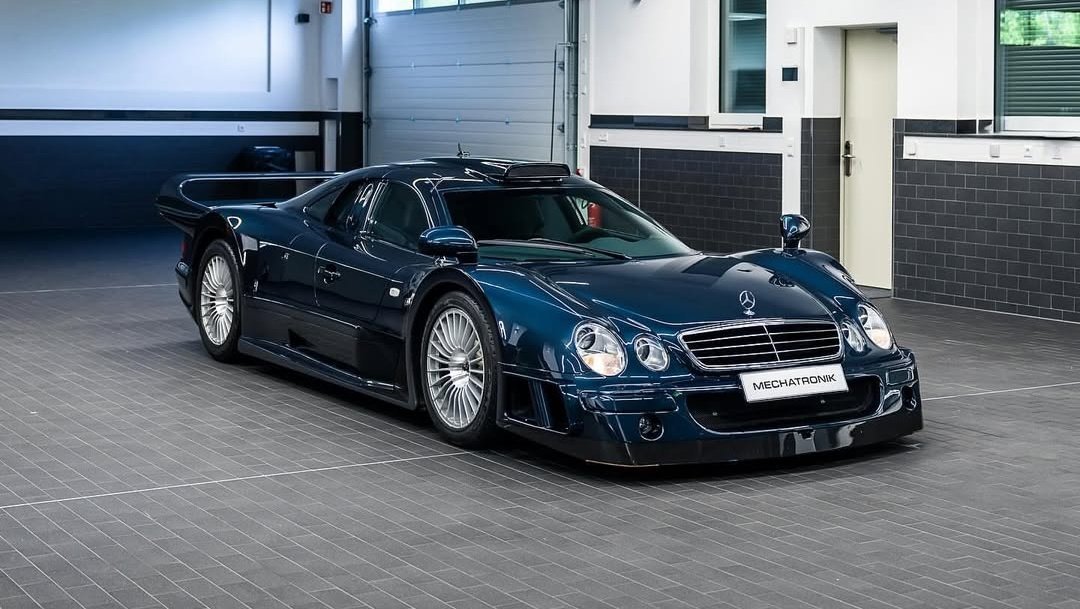 The only CLK GTR to roll out of the Mercedes factory in this exclusive colour