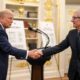 Donald Trump and Tim Cook White House August 2025