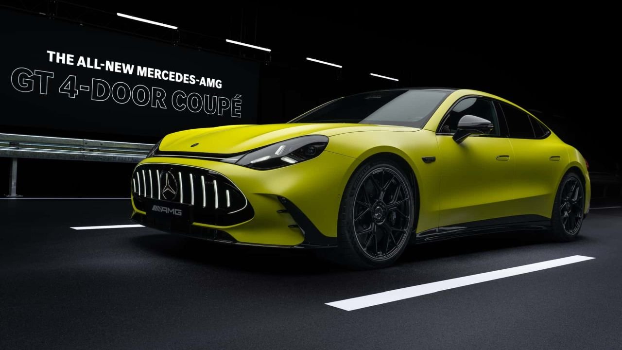 Mercedes-AMG GT 4-Door: An electric sedan that can put hypercars to shame