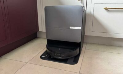 Roborock Saros 20 in its dock