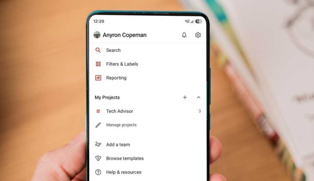 Todoist Android app
