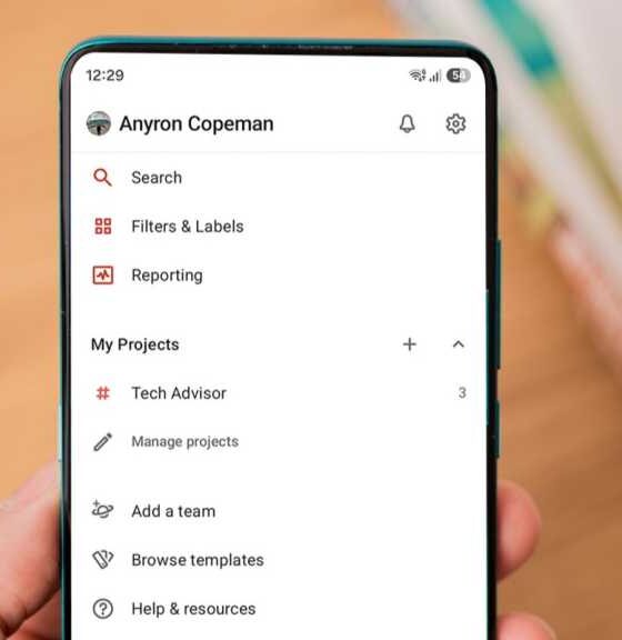 Todoist Android app