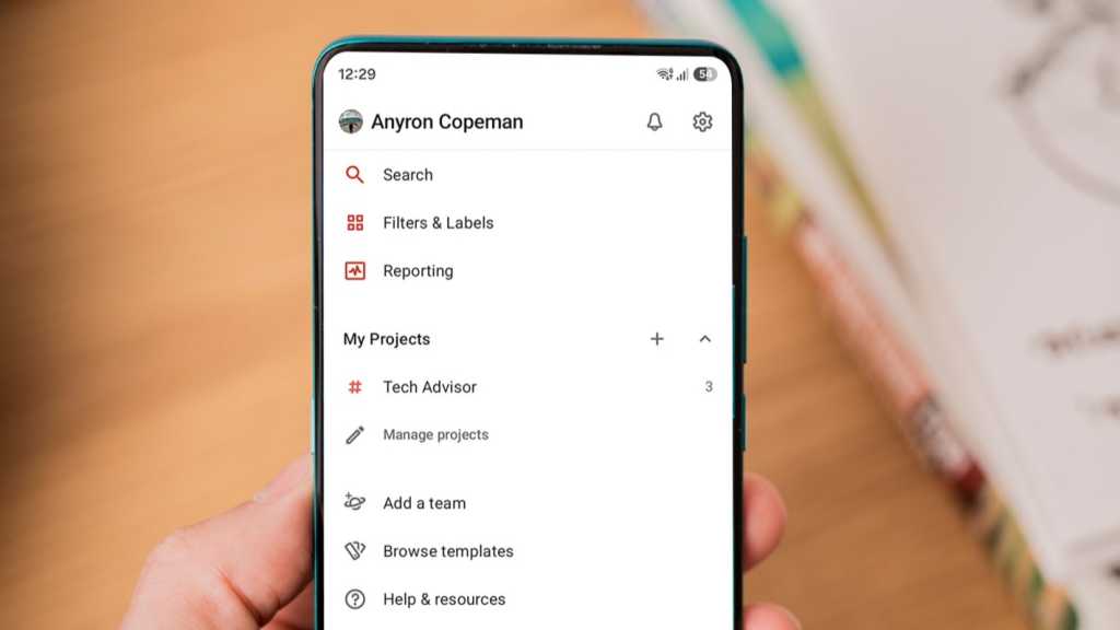 Todoist Android app