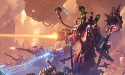 "If they turn off, they might not be able to turn them on again": The charming reason behind Dawn of War 4's excitable, dancing mech