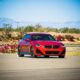 Front end of the BMW 230i Coupe in Melbourne Red