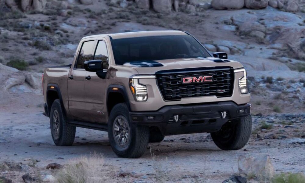 2027 GMC Sierra has new V8s, but EV-inspired styling