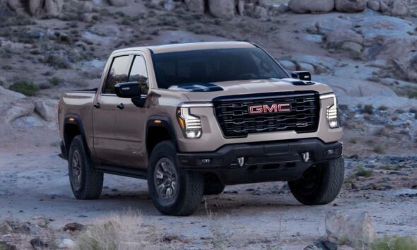 2027 GMC Sierra has new V8s, but EV-inspired styling