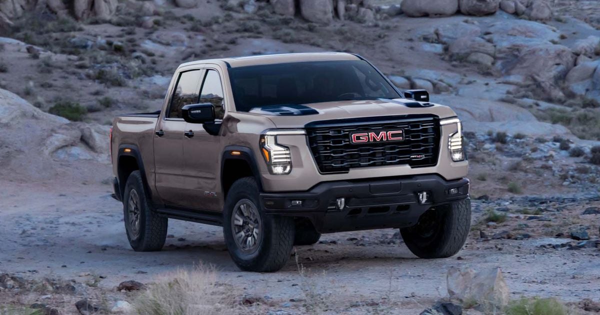 2027 GMC Sierra has new V8s, but EV-inspired styling